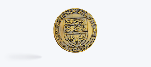 Mercury - Porte-clés Supérieur 2D de 32 à 35 mm-Epais. 2 mm SU-01